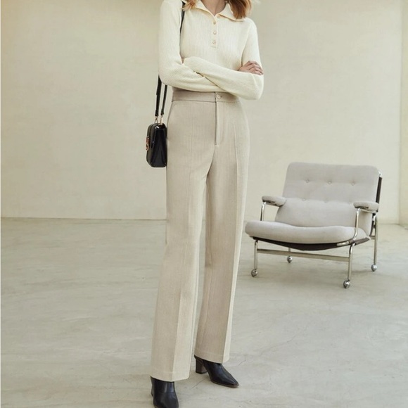 SHEIN | Premium viscose relaxed fit suit pants - Picture 1 of 9